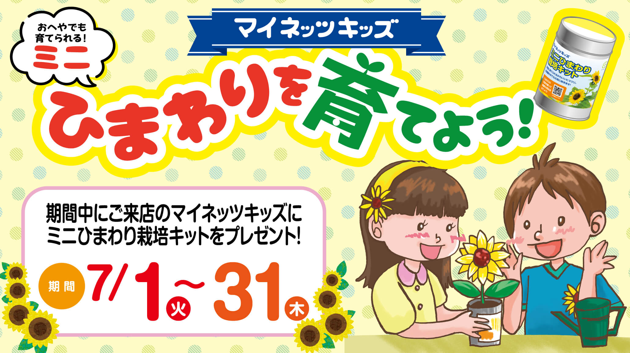 マイネッツキッズ_ミニひまわり①_202507